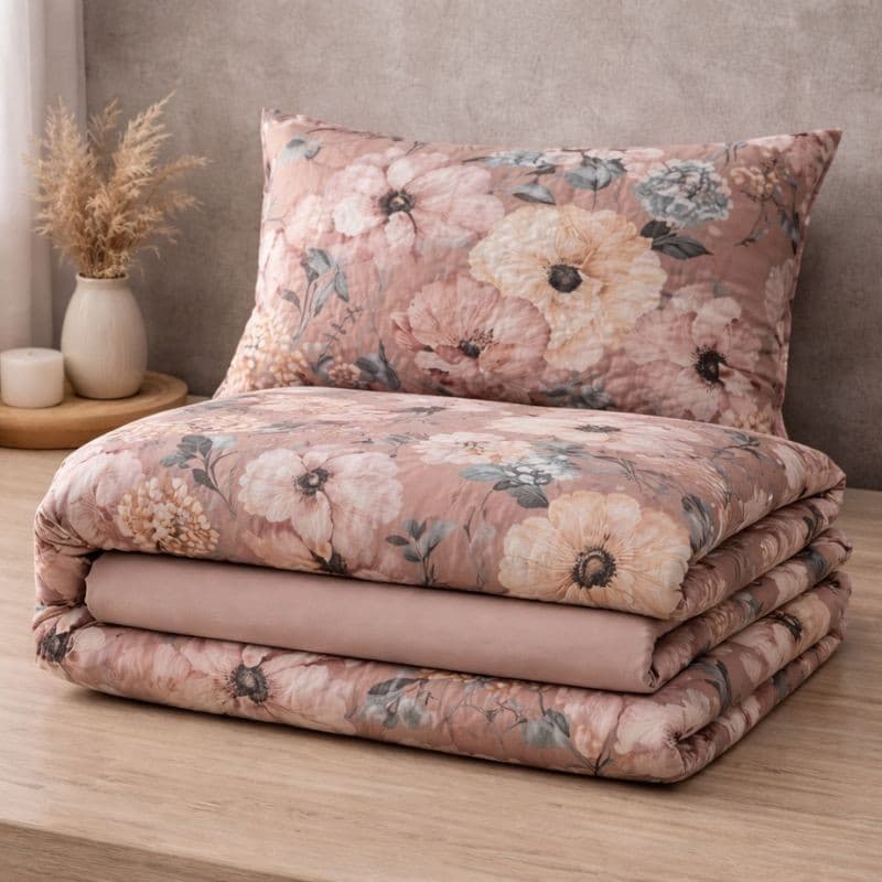 Lenzuola Matrimoniali cotone Botticelli Home Gerbera - 6
