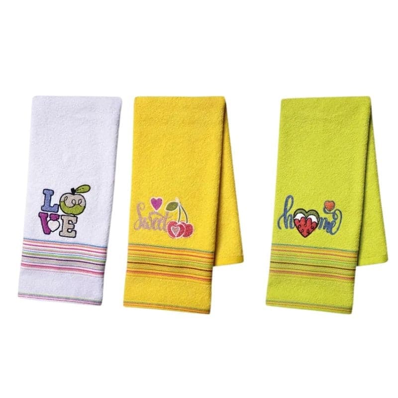Strofinacci cucina Vingi Ricami Good 3 pezzi - 2