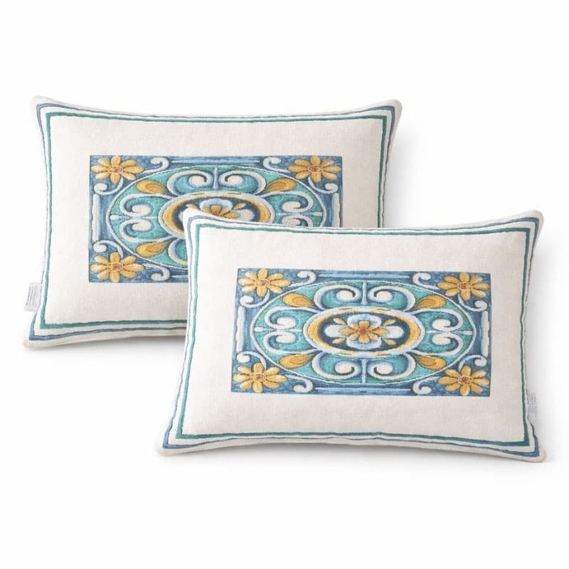 Cuscino rettangolare Noto Botticelli Home fantasia mediterranea - 2