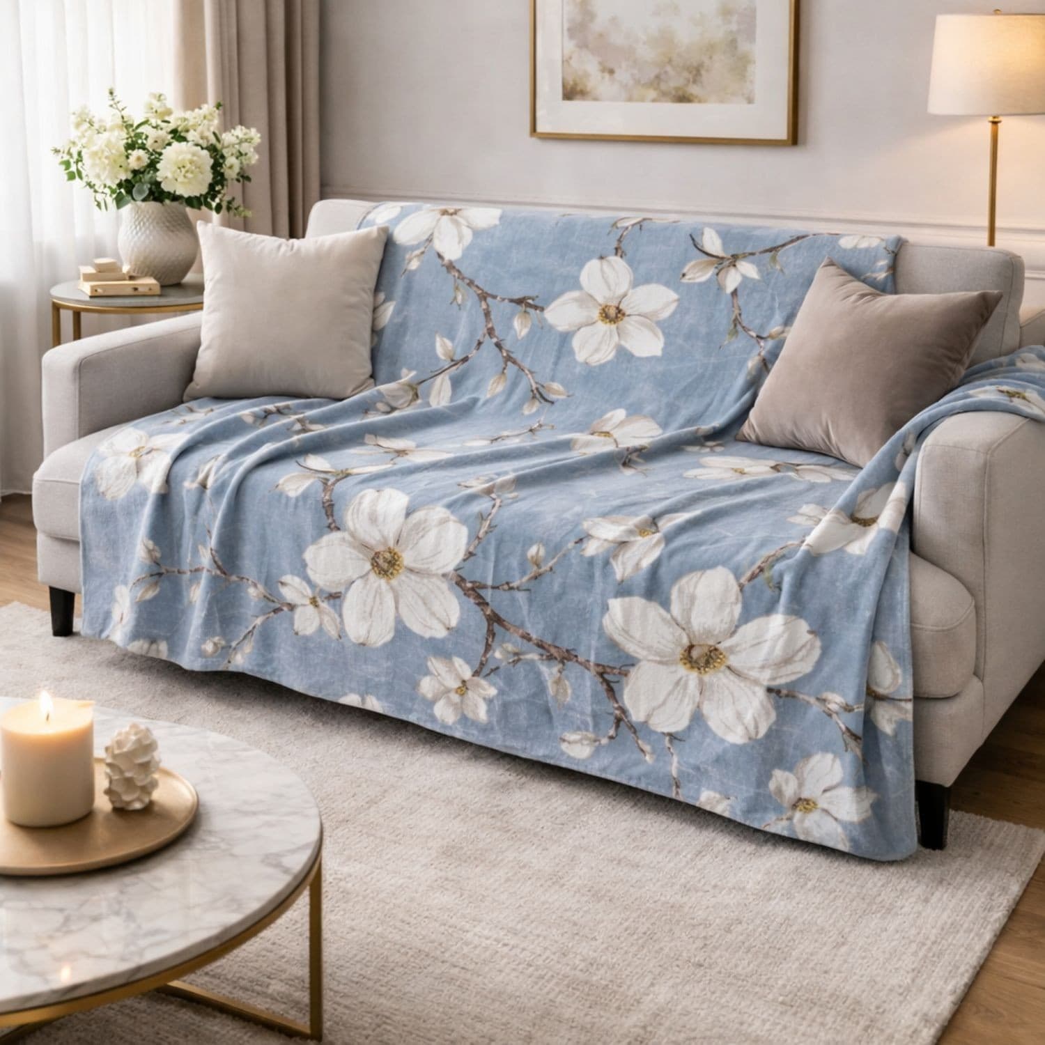 Telo arredo Copritutto Botticelli Home Primavera - 9