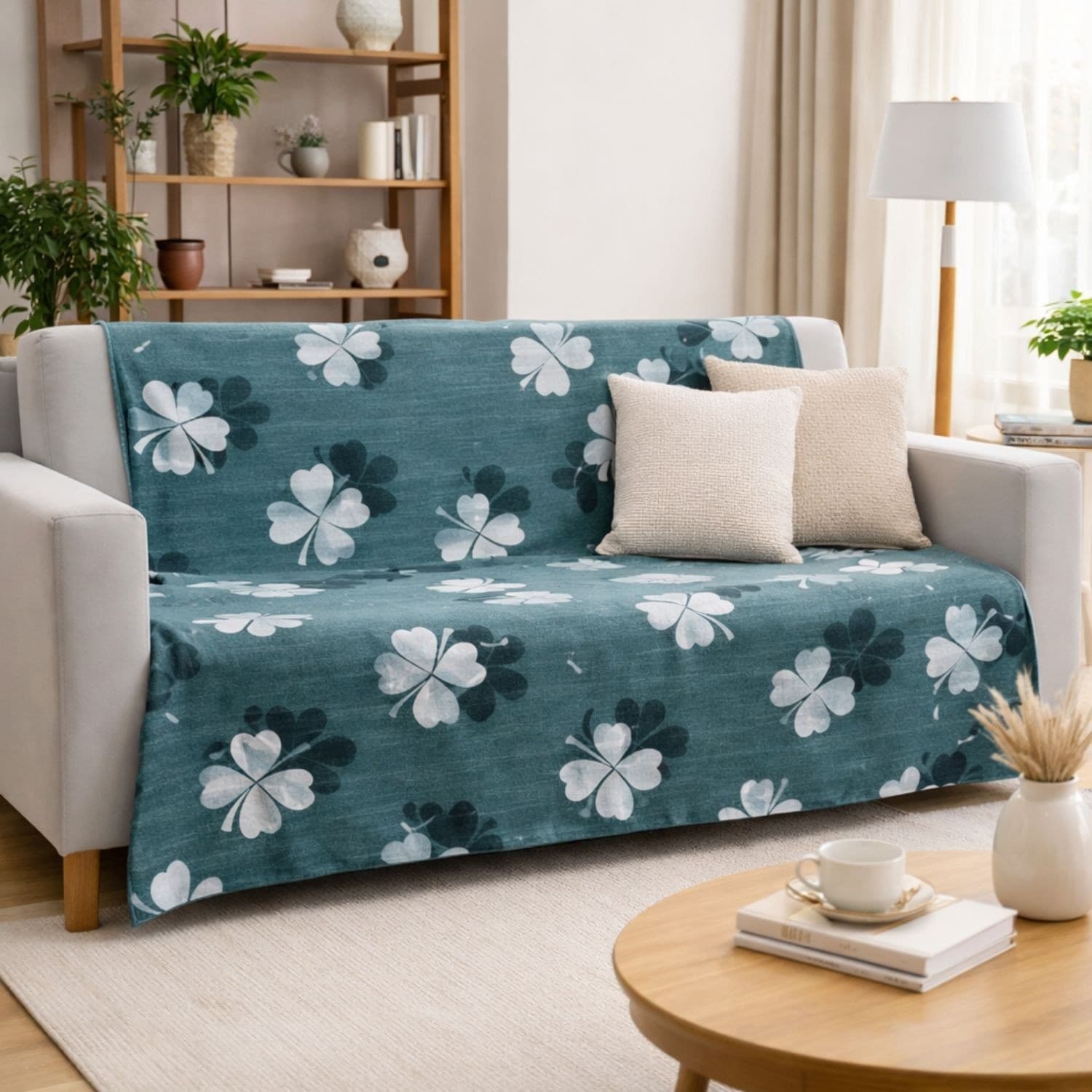 Granfoulard Telo arredo Quadrifoglio Botticelli Home - 1