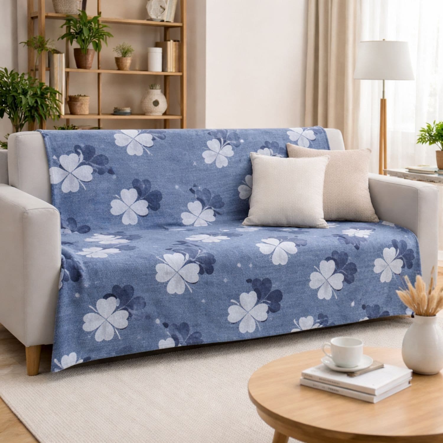 Granfoulard Telo arredo Quadrifoglio Botticelli Home - 8