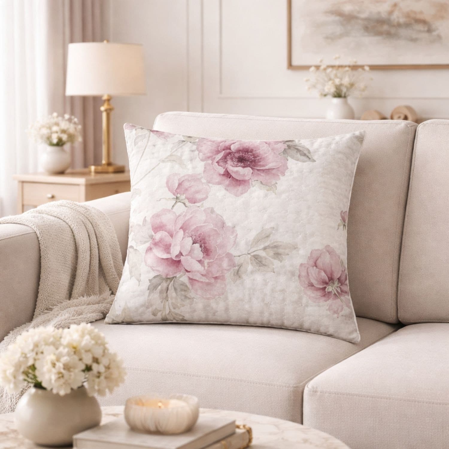 Cuscino arredo Rose Botticelli Home - 3