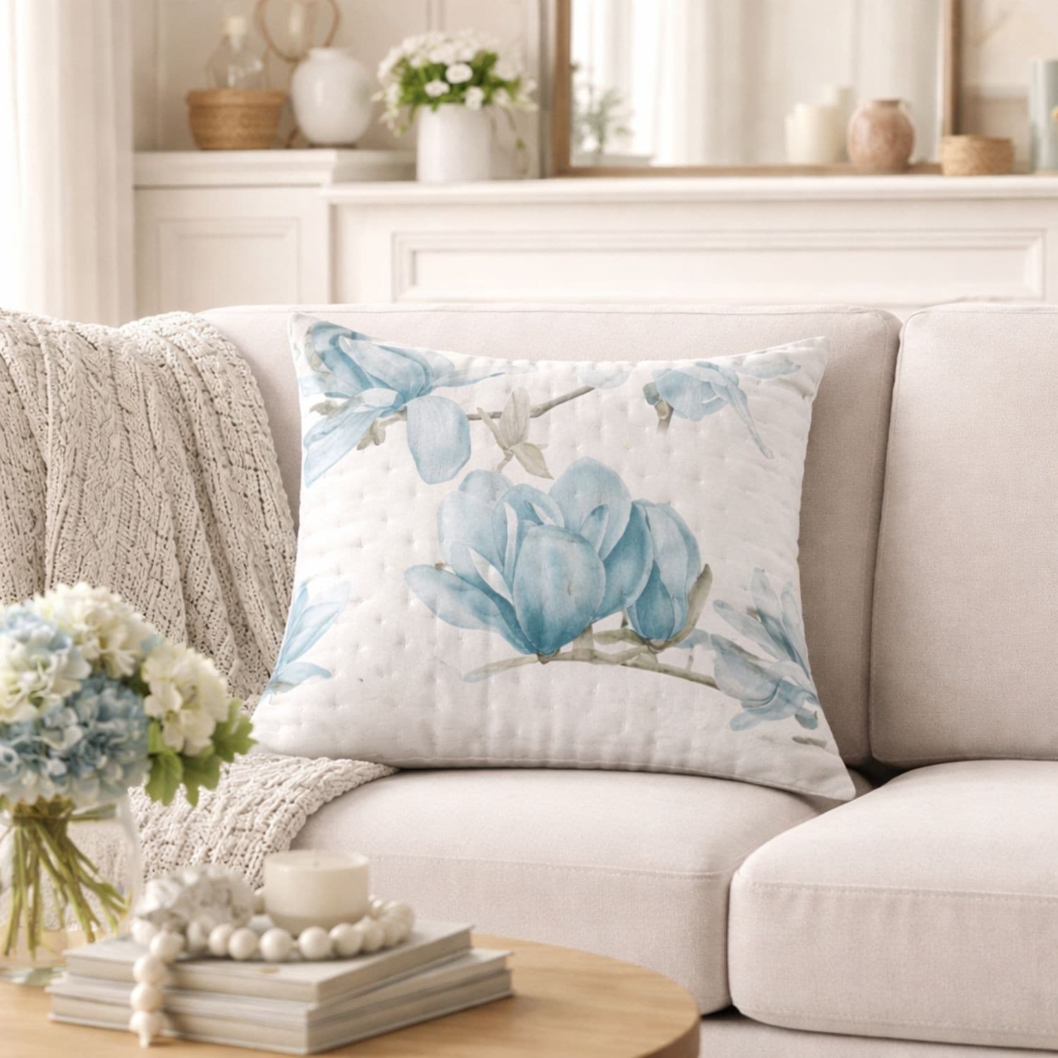 Cuscino arredo Magnolie Botticelli Home - 8