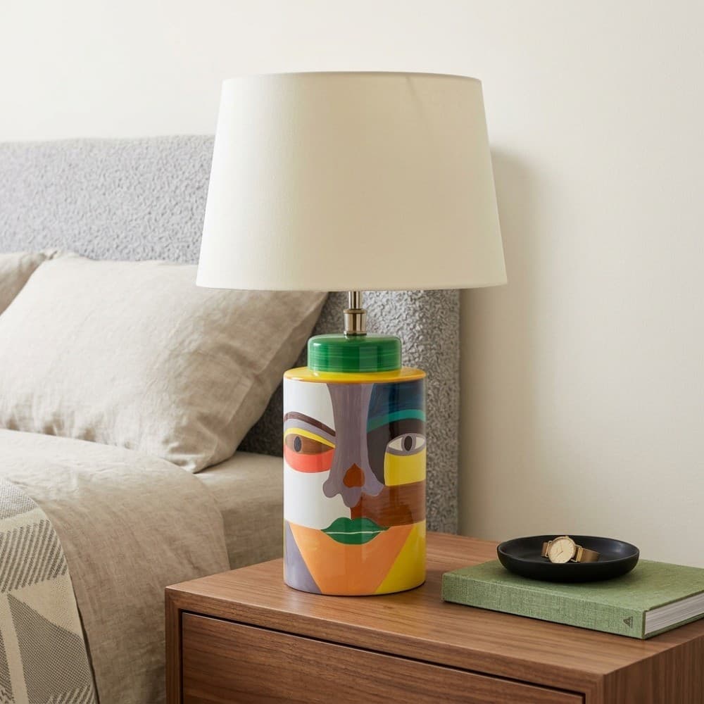 Lampada da Tavolo Picassy Color Diametro 40x65 cm - 3