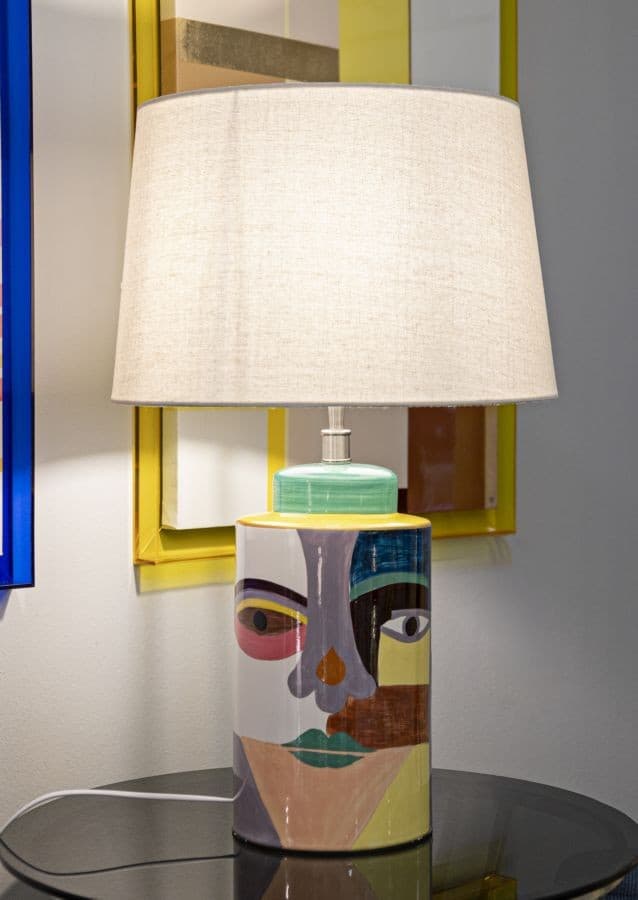 Lampada da Tavolo Picassy Color Diametro 40x65 cm - 9