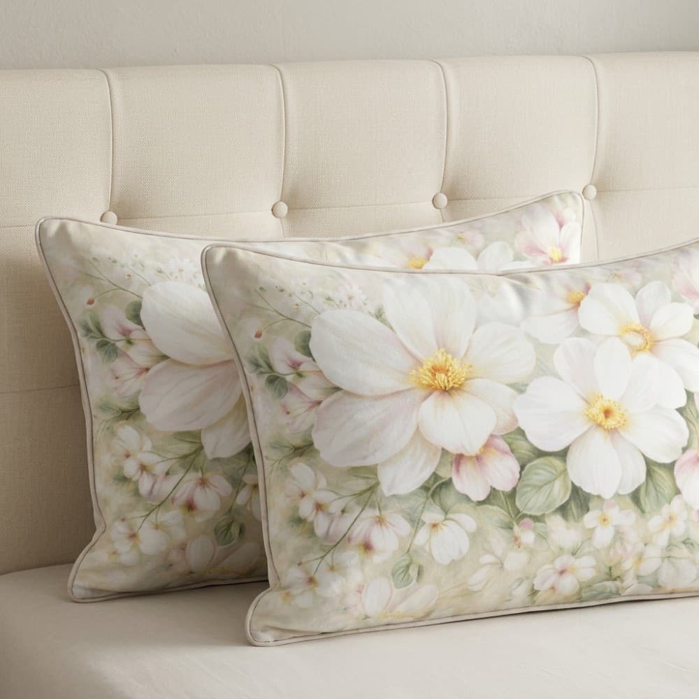 Lenzuola Copriletto Matrimoniale in cotone Fiori Vintage Botticelli Home - 4