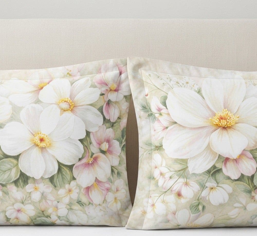 Lenzuola Copriletto Matrimoniale in cotone Fiori Vintage Botticelli Home - 5