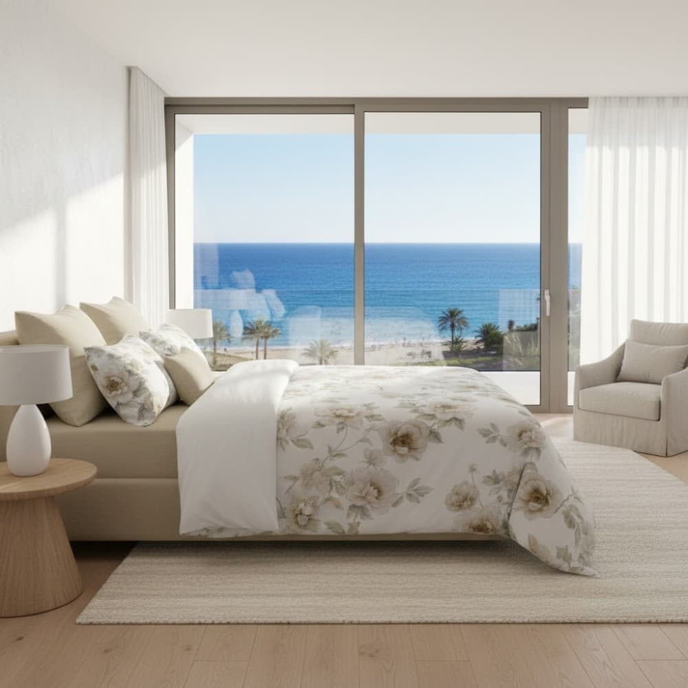 Completo Letto Matrimoniale in cotone Botticelli Home Bouti - 12