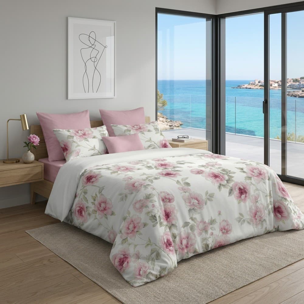 Completo Letto Matrimoniale in cotone Botticelli Home Bouti - 1
