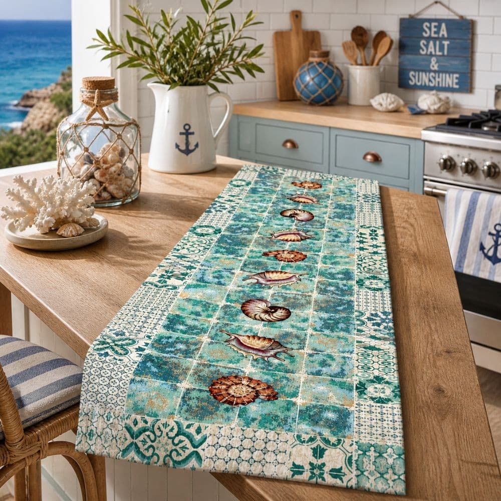Runner centrotavola Conchiglie Botticelli Home - 2