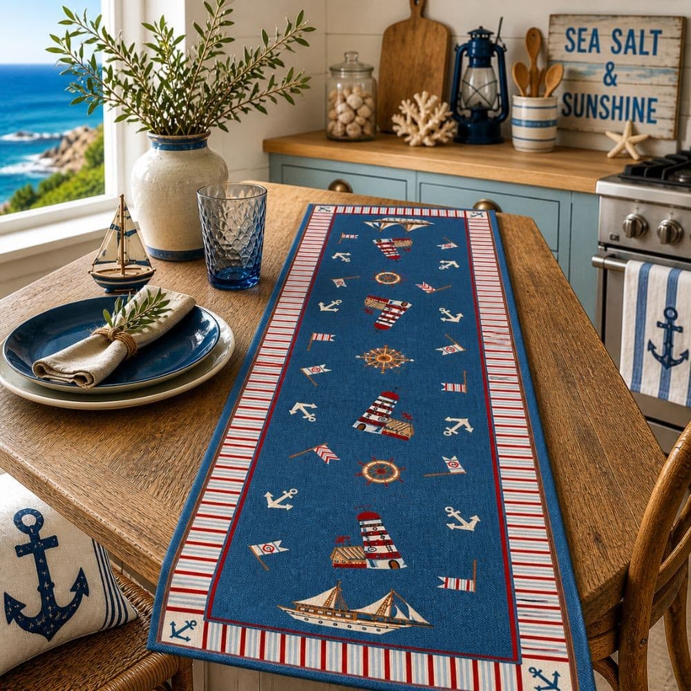 Runner centrotavola Fantasia marina Botticelli Home - 2