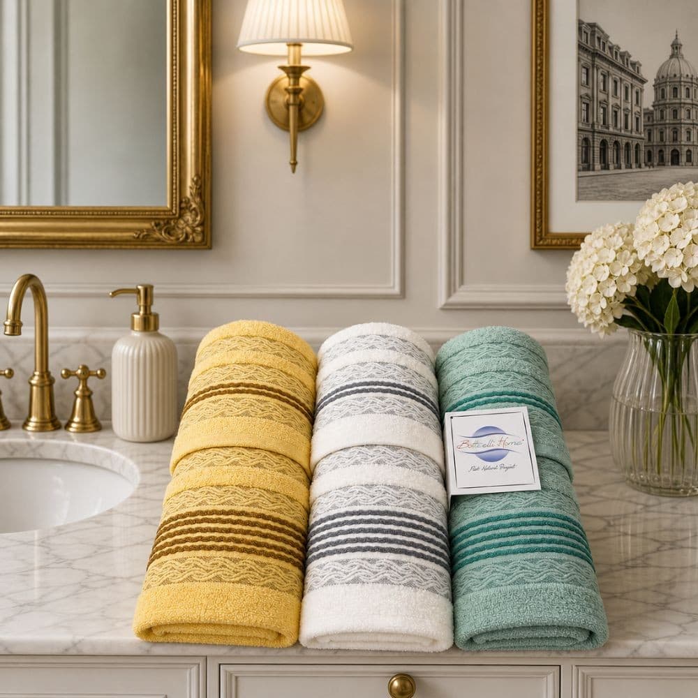 Set Asciugamani Botticelli Home Carmen 6 pezzi - 5