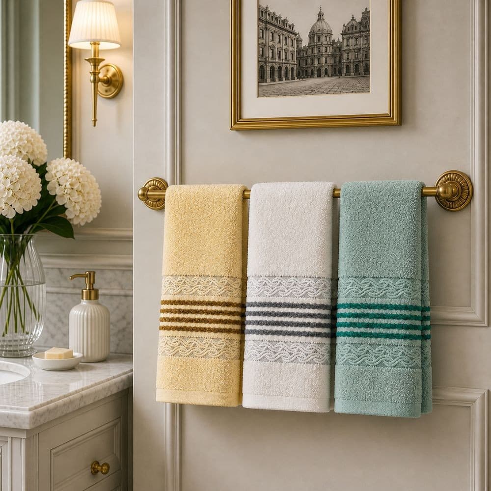 Set Asciugamani Botticelli Home Carmen 6 pezzi - 3