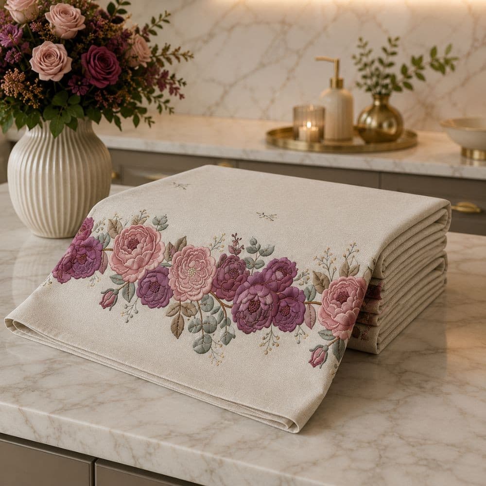 Tovaglia da tavola in cotone Botticelli Home Classic - 3
