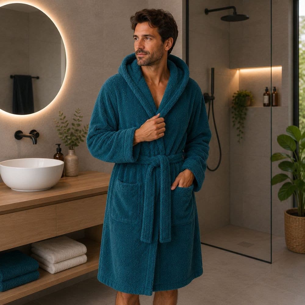 Accappatoio Spugna Uomo Donna Botticelli Home Capri - 15