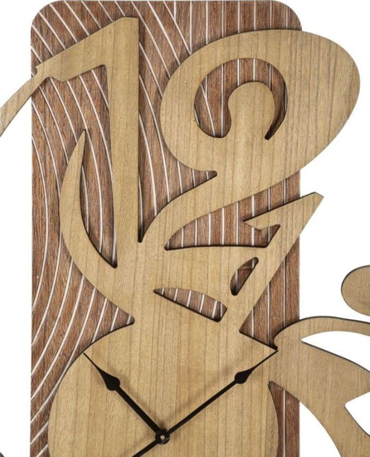 Orologio da Parete Moderno Effetto Legno - 3