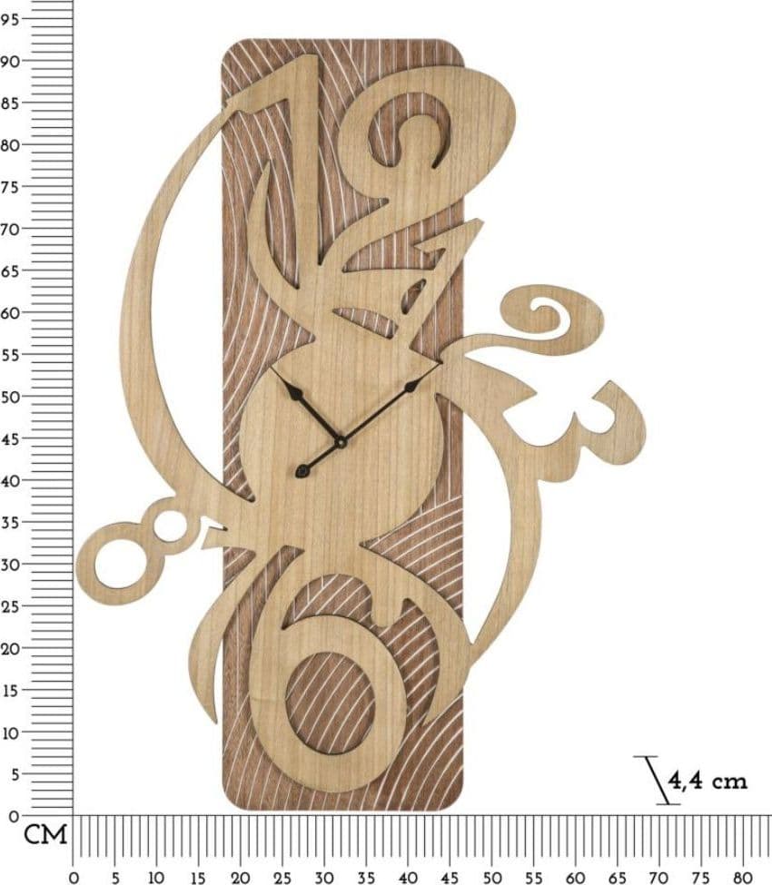Orologio da Parete Moderno Effetto Legno - 6