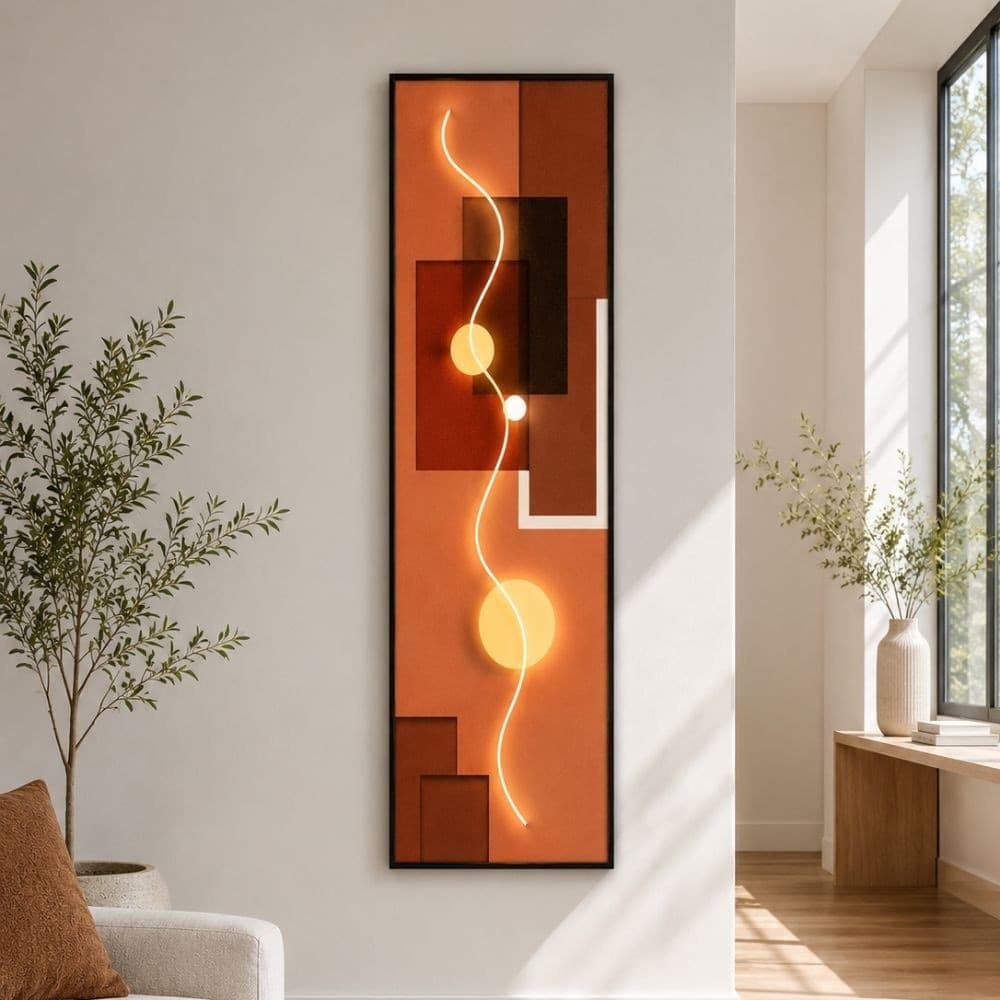 Quadro a Led Astrazione Moderna - 3