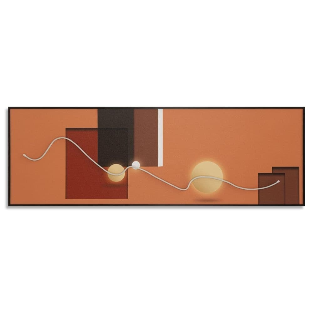 Quadro a Led Astrazione Moderna - 4