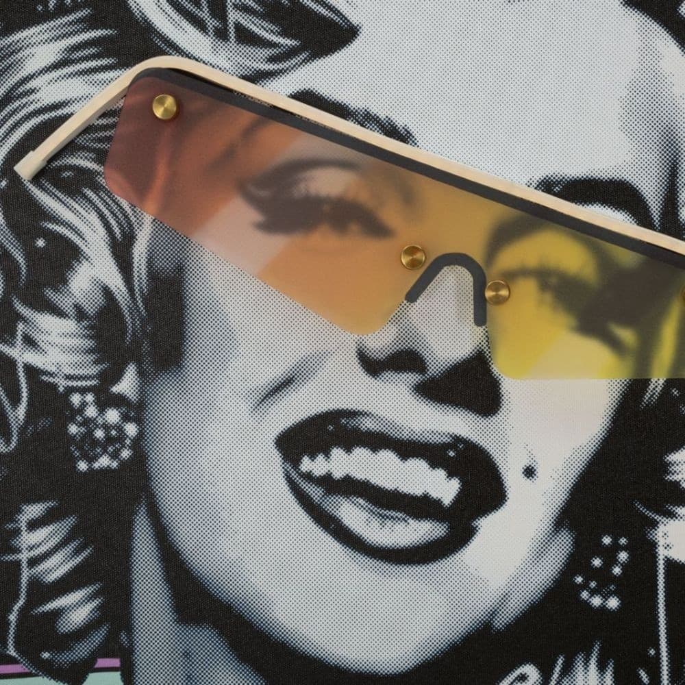 Quadro a Led Marilyn Monroe con cornice - 5