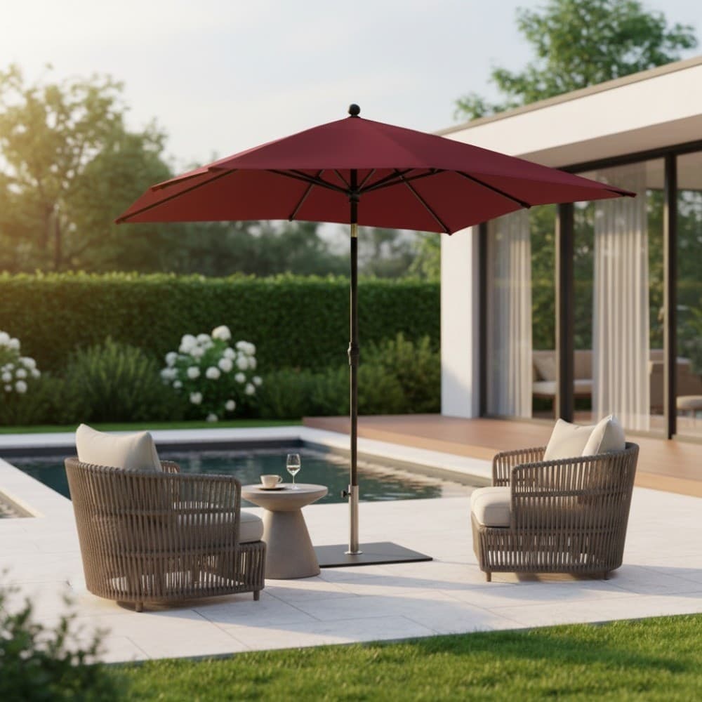 Ombrellone da giardino e di design Kronos Maffei cm.200x200 - 14