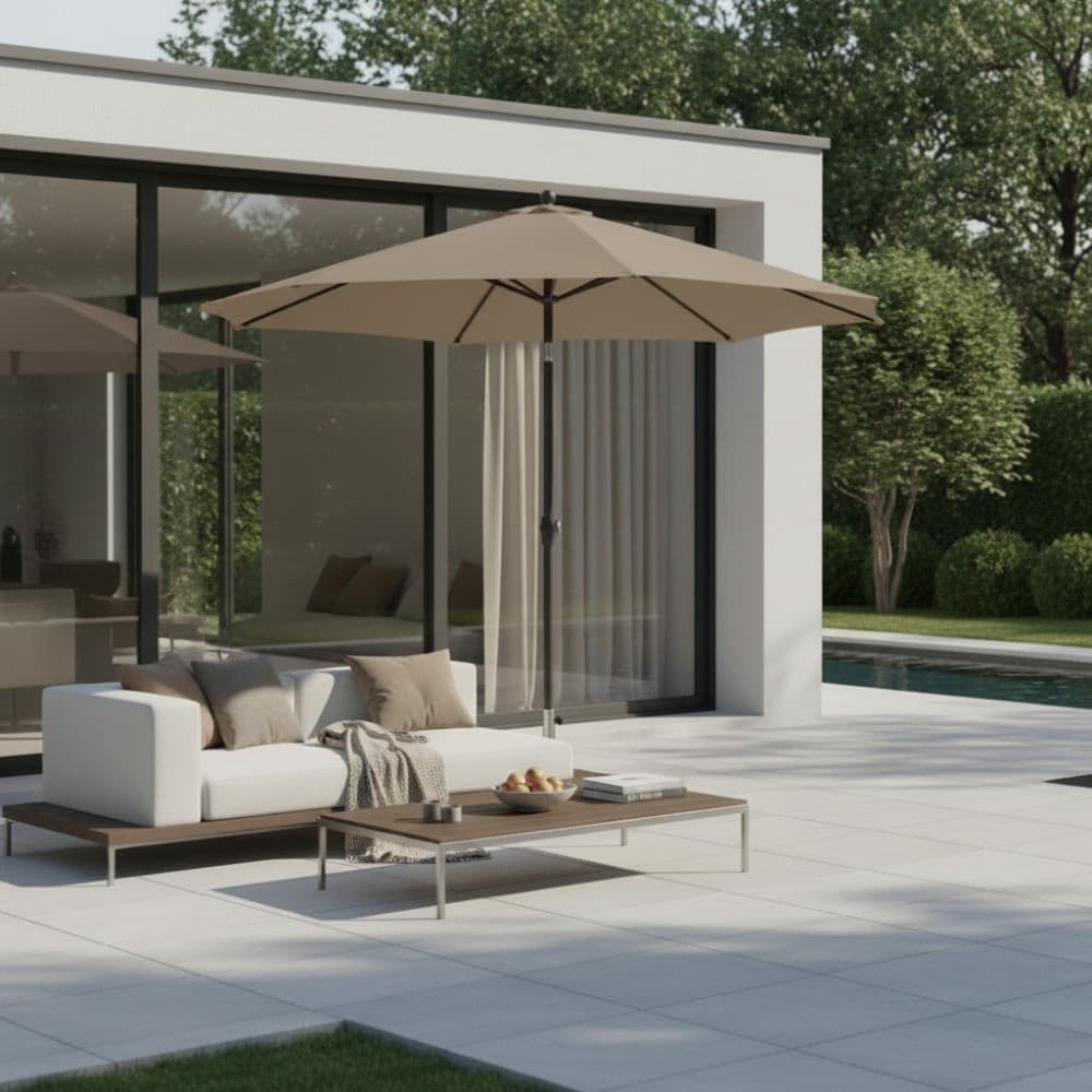 Ombrellone da giardino e di design Kronos Maffei cm.200x200 - 19