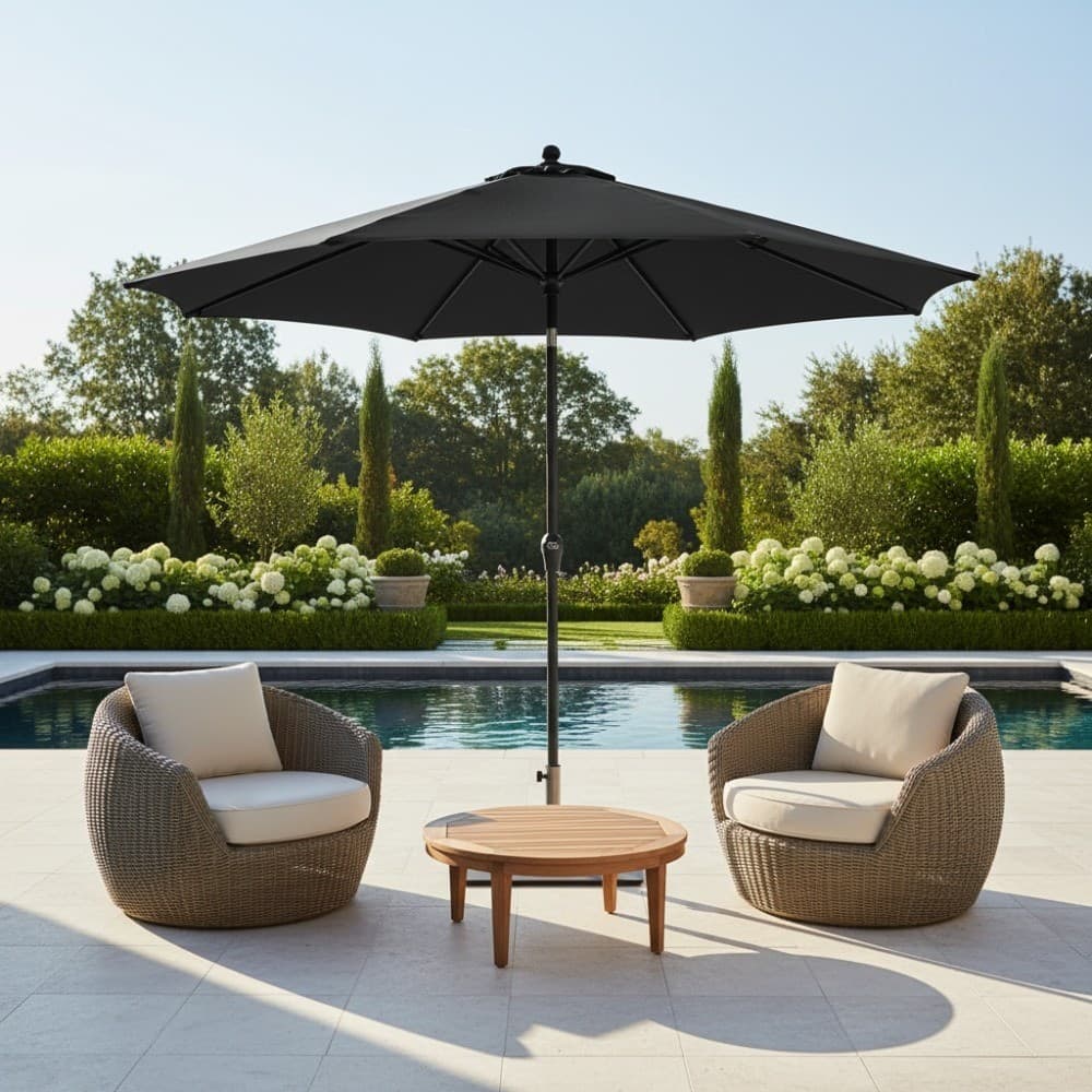 Ombrellone da giardino e di design Kronos Maffei cm.200x200 - 6