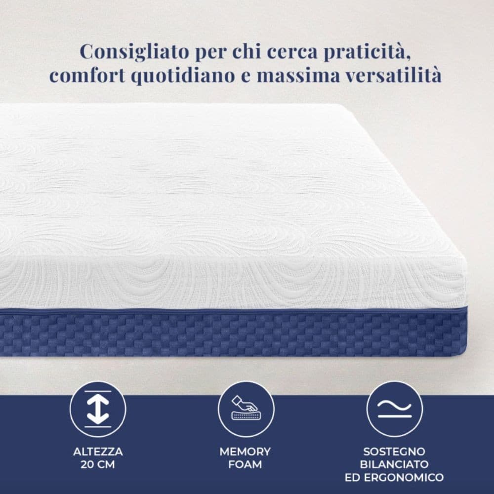 Materasso Matrimoniale Caleffi in Memory Foam - 5