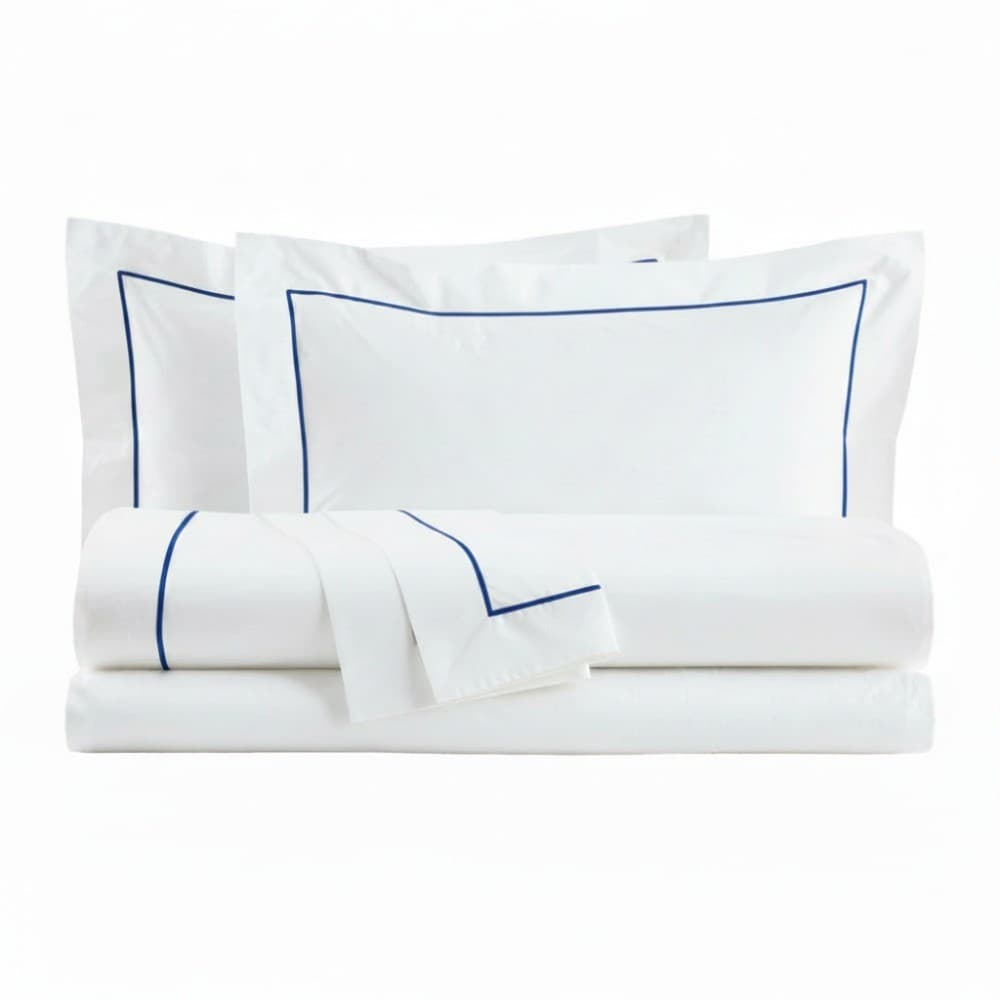 Completo Letto Matrimoniale in Cotone con Bacchette Personalizzabili - 17