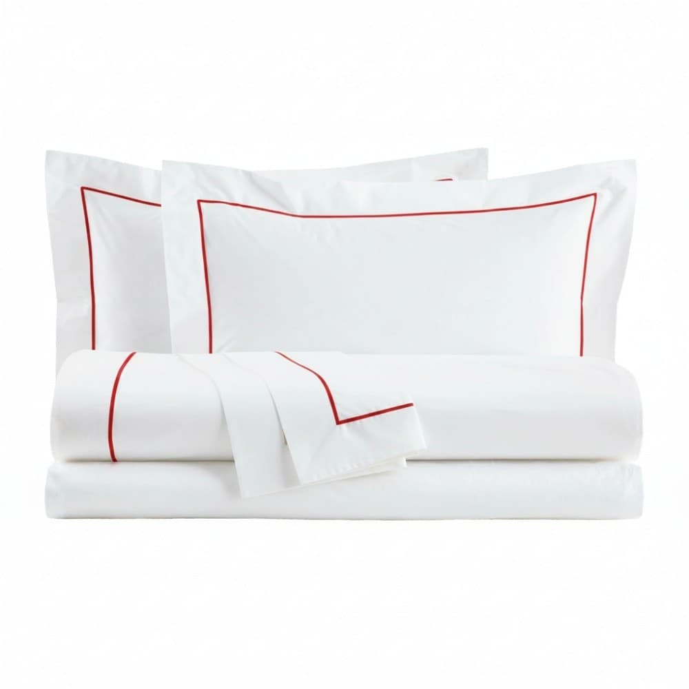 Completo Letto Matrimoniale in Cotone con Bacchette Personalizzabili - 2