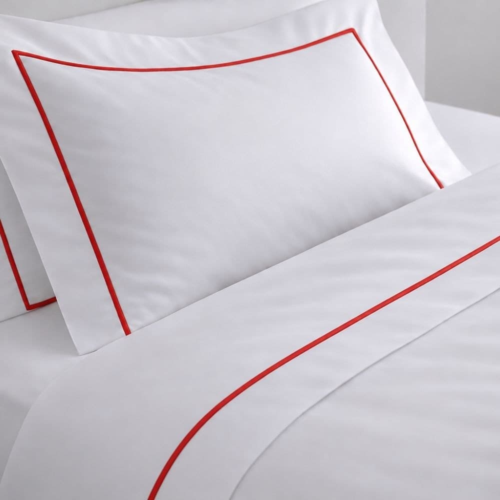 Completo Letto Matrimoniale in Cotone con Bacchette Personalizzabili - 3