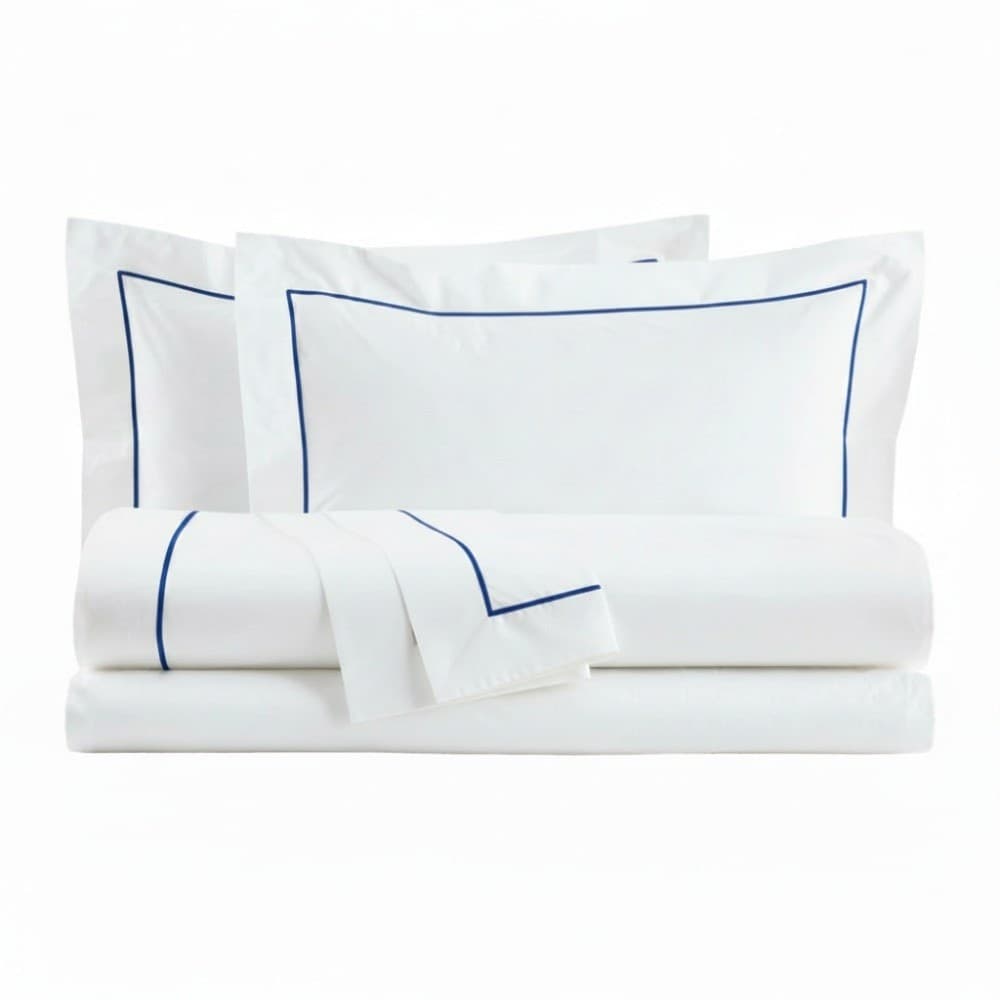 Completo Letto Matrimoniale in Cotone con Bacchette Personalizzabili - 5