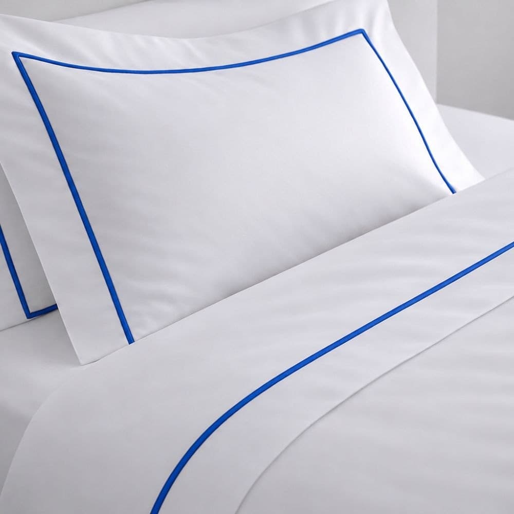 Completo Letto Matrimoniale in Cotone con Bacchette Personalizzabili - 6