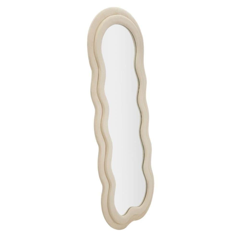 Specchio da Parete Moderno in Velluto Waves - 4