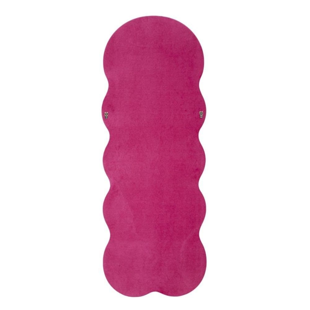 Specchio da Terra in Velluto Fucsia Milly - 5