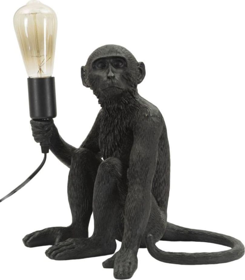 Lampada da Tavolo Scimmia nera seduta Monkey - 3