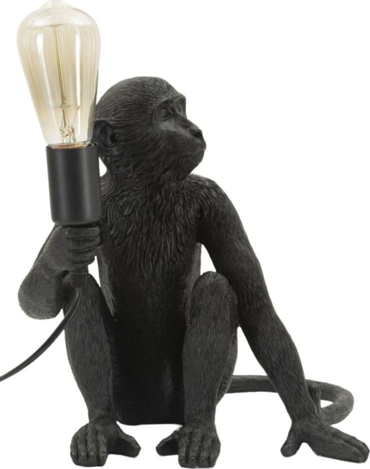 Lampada da Tavolo Scimmia nera seduta Monkey - 4
