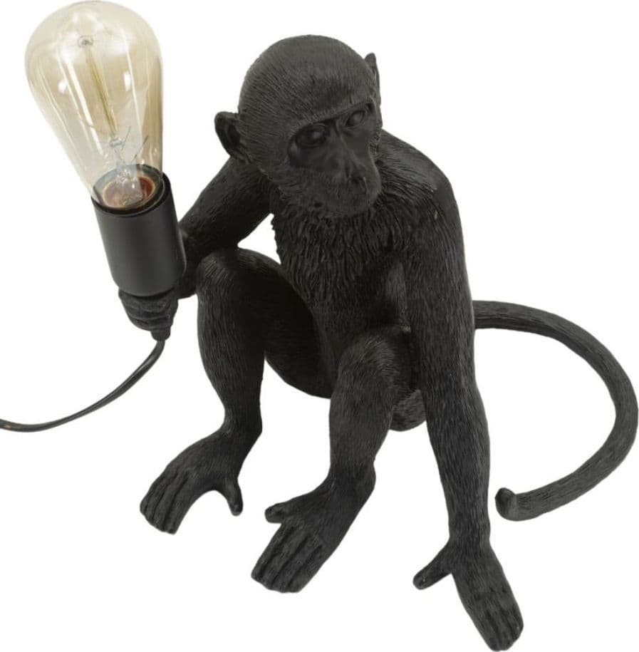 Lampada da Tavolo Scimmia nera seduta Monkey - 5