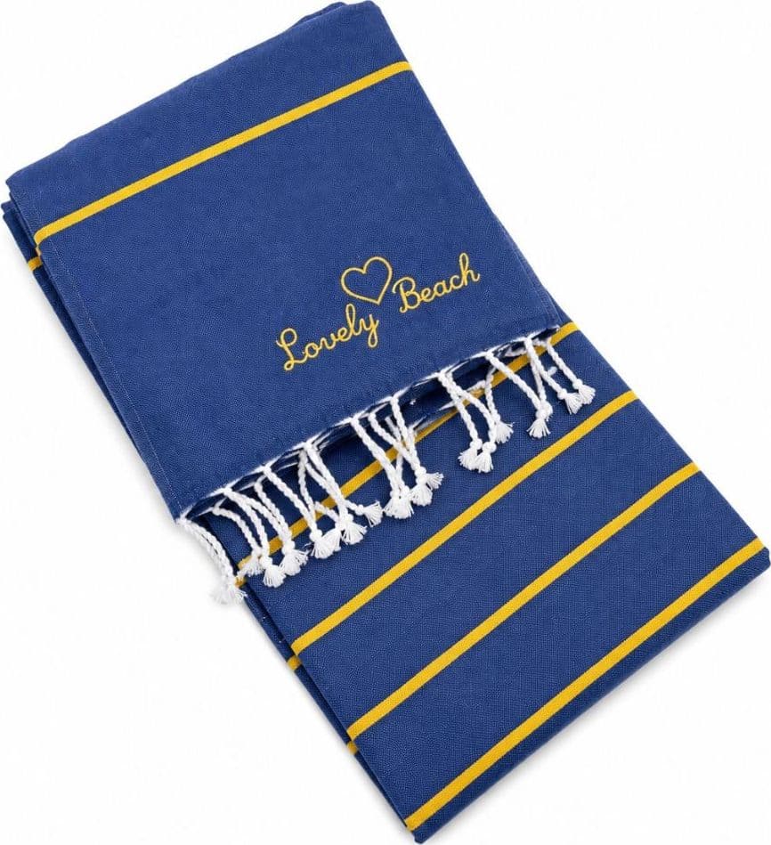 Telo Mare Fouta in cotone con Frange - 15