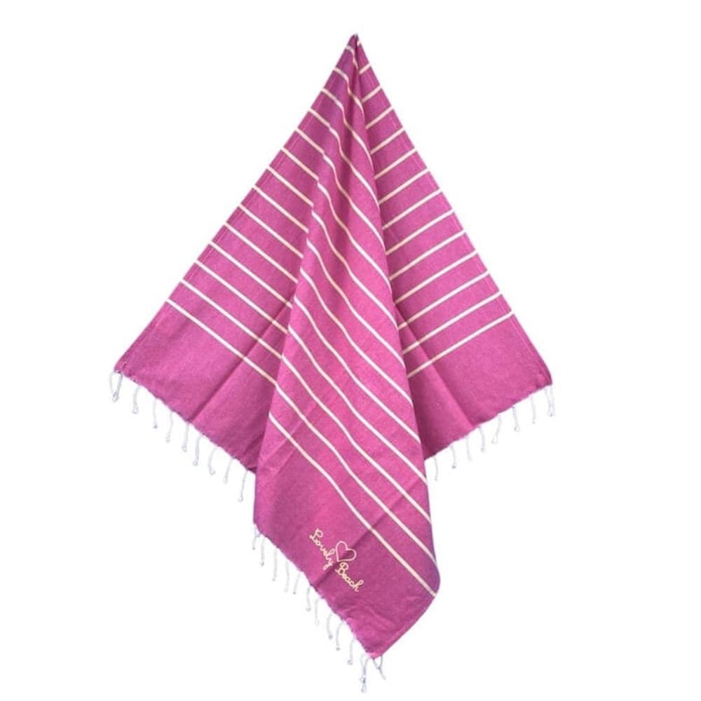 Telo Mare Fouta in cotone con Frange - 24