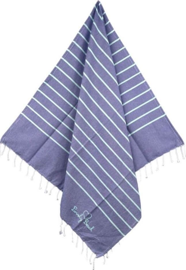 Telo Mare Fouta in cotone con Frange - 28