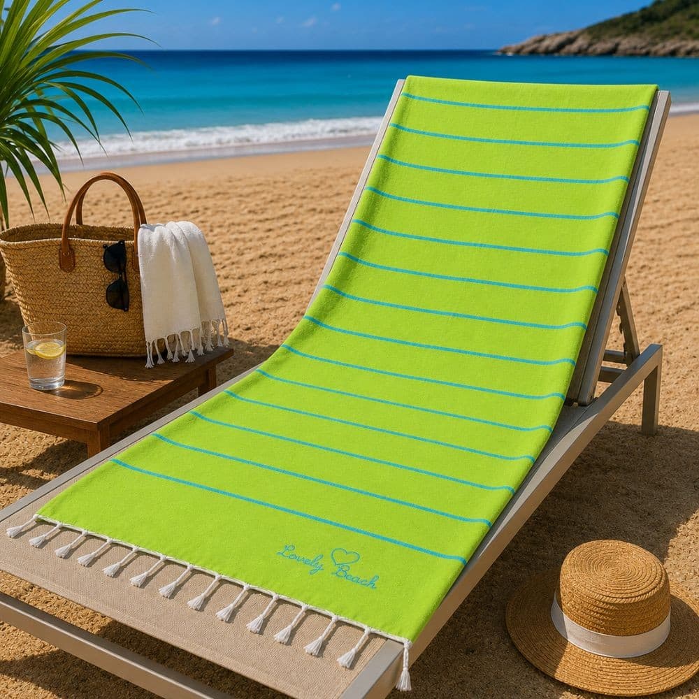 Telo Mare Fouta in cotone con Frange - 30