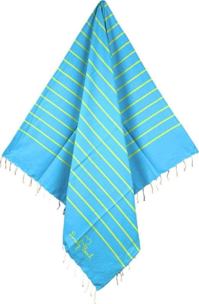 Telo Mare Fouta in cotone con Frange - 8