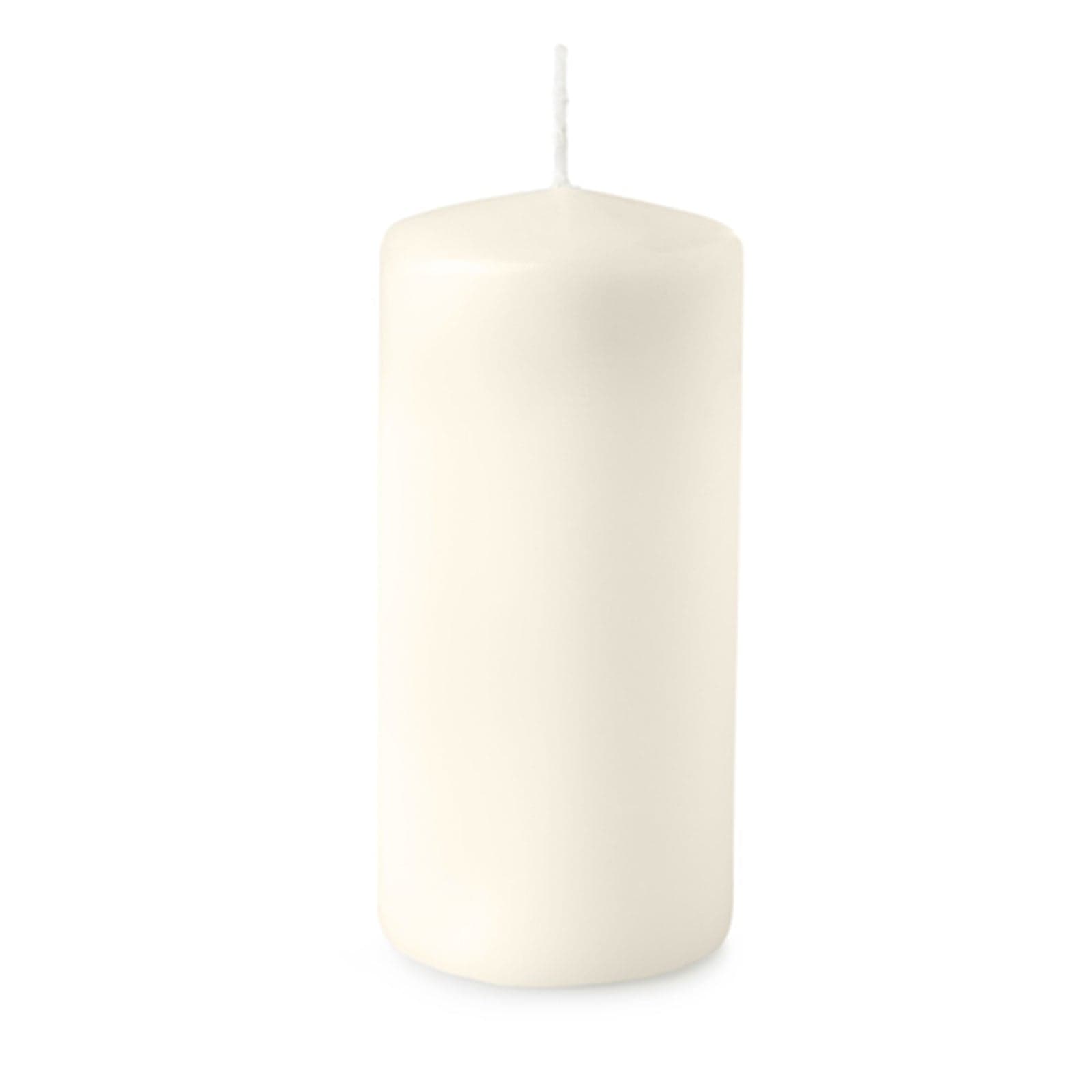Candela cilindrica a cera colorata decorazione natalizia h 15 cm - 10