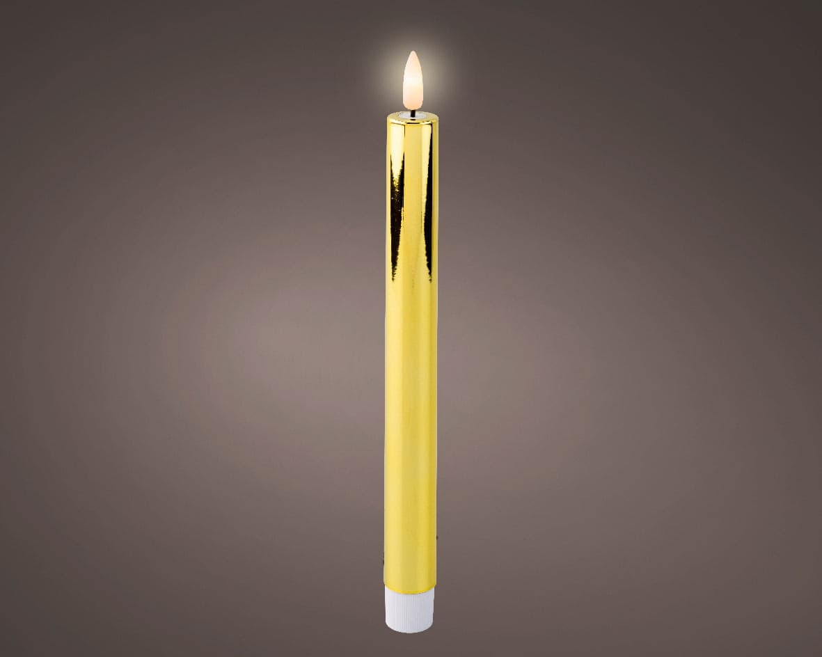 Candela decorativa a LED decorazione natalizia, da 24.50 cm - 2