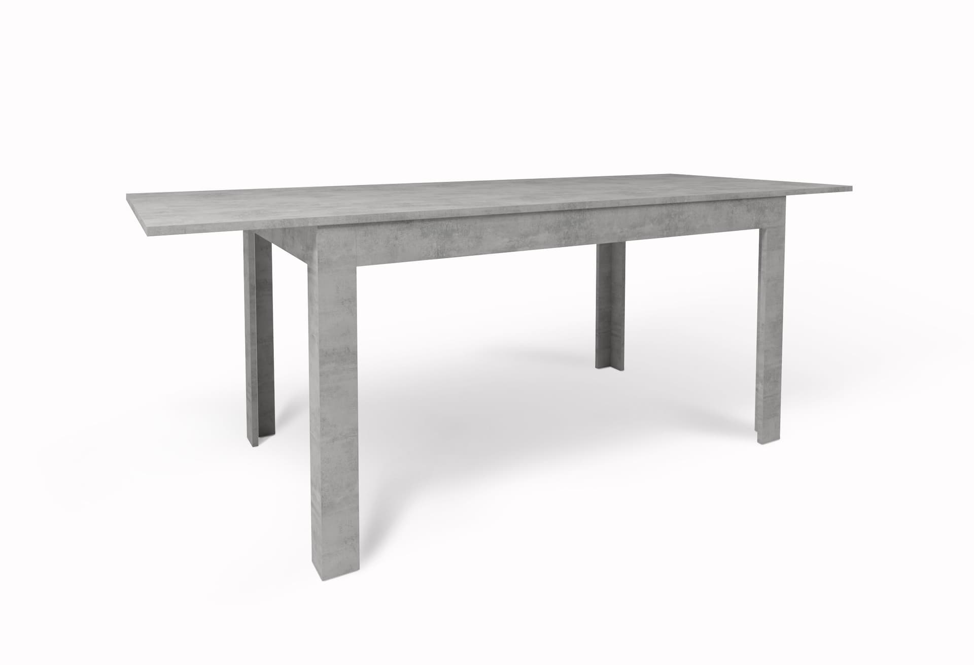 Tavolo allungabile moderno con finitura antigraffio - 75 x 140 x 80 cm - 2