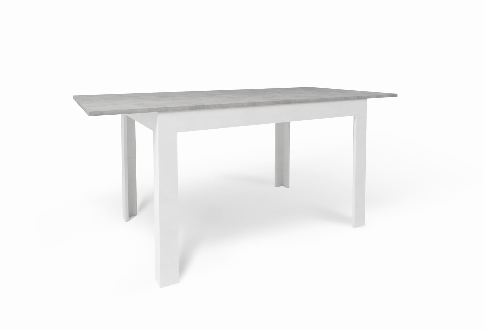 Tavolo allungabile moderno con piano in melaminico - 75 x 120 x 80 cm - 2