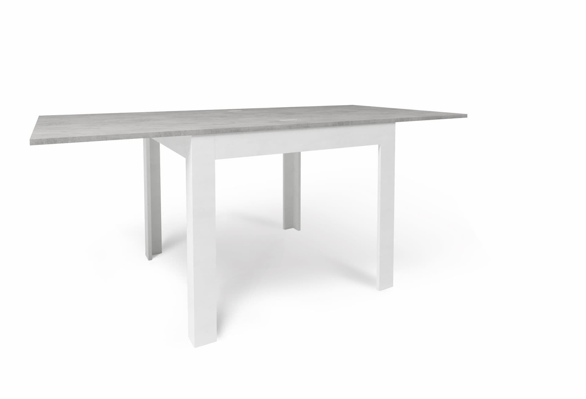 Tavolo a libro allungabile dal design salvaspazio - 75 x 90 x 90 cm - 11