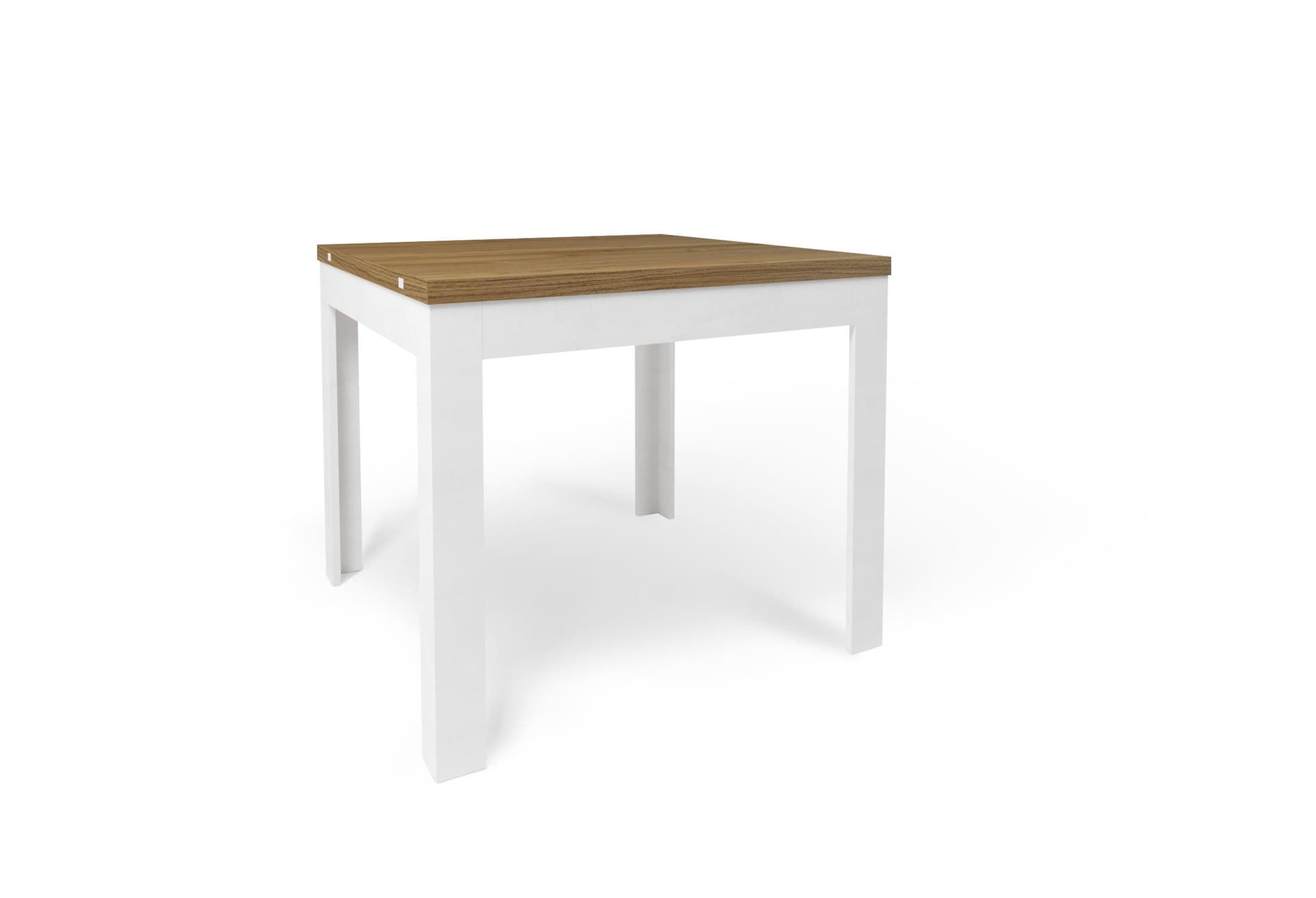 Tavolo a libro allungabile dal design salvaspazio - 75 x 90 x 90 cm - 4